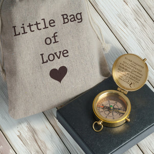 Personalized Engraved Compass - Family - To Our Daughter - Believe In Yourself - Gpb17008