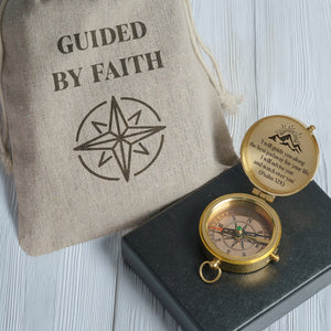 One Step with Faith, Forever Guided - I Will Advise You And Watch Over You - Confirmation & Communion Compass - Gpb16088