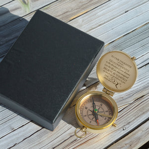 Personalized Engraved Compass - Family - To Our Daughter - Believe In Yourself - Gpb17008