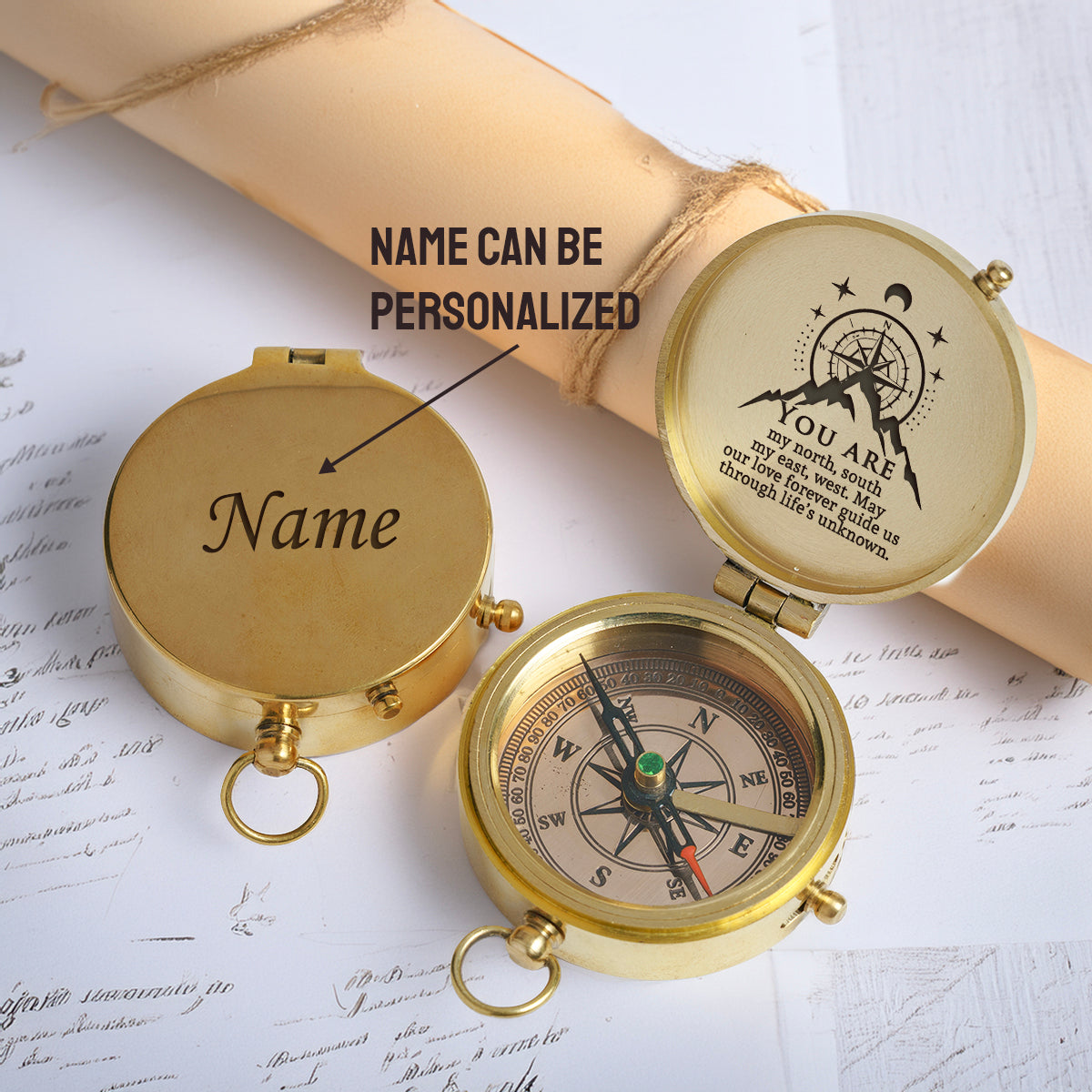 Personalized Compass Gift - For The One You’d Choose Again In Every Lifetime - Gpb26054
