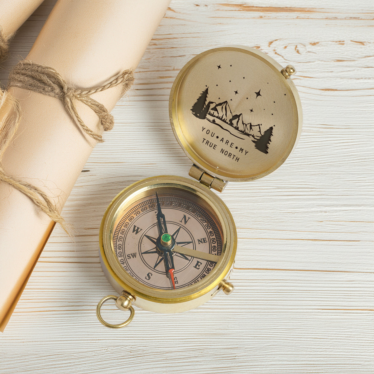 Personalized Compass Gift - You Can’t Always Be There - But This Can - Gpb26012