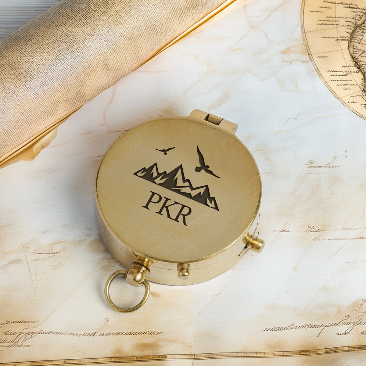 Engraved Compass - Family - To My Brother - Whatever Direction The Journey Takes You, Always Know That I Have Your Back - Gpb31001