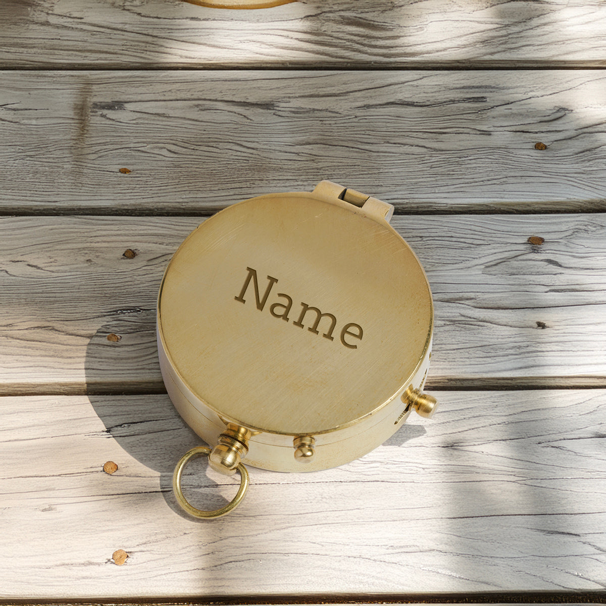 Personalized Engraved Compass - To My Son, I Pray You'll Always Be Safe - Love, Your Dad - Gpb16003