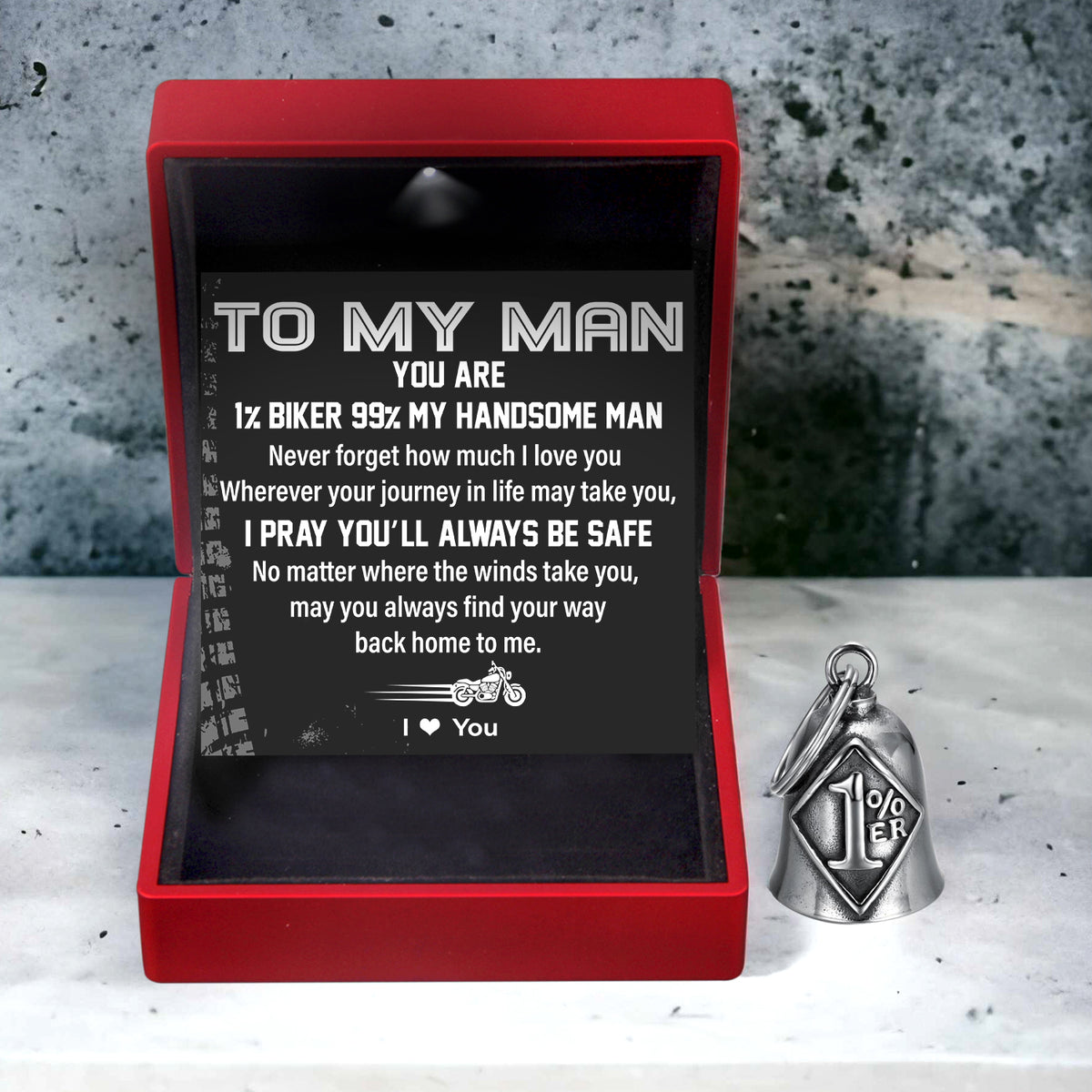 1%ER Bell - Biker - To My Man - I Pray You'll Always Be Safe - Gnma26005