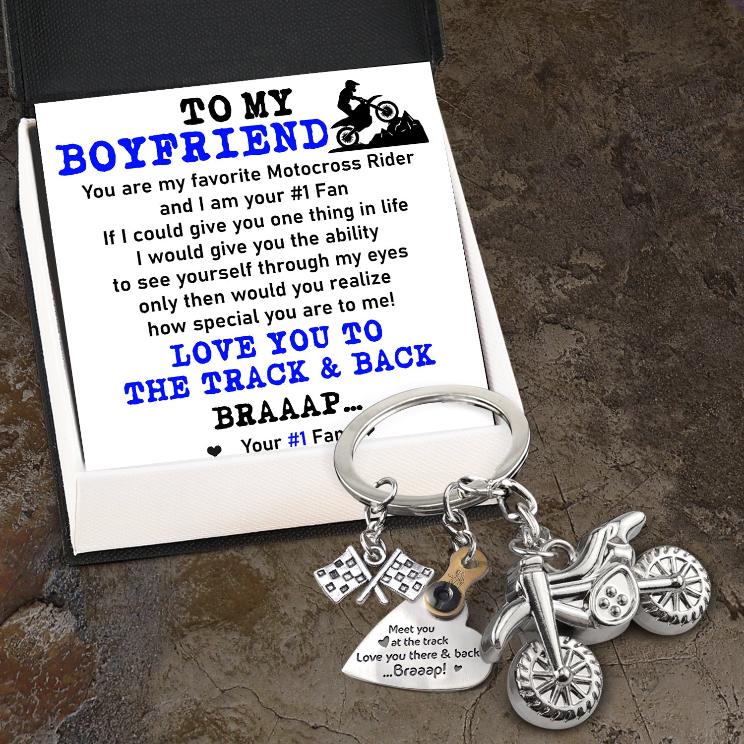 Dirt Bike Rider & Motocross Rider - Biker - To My Boyfriend - How Special You Are To Me - Gkex12007