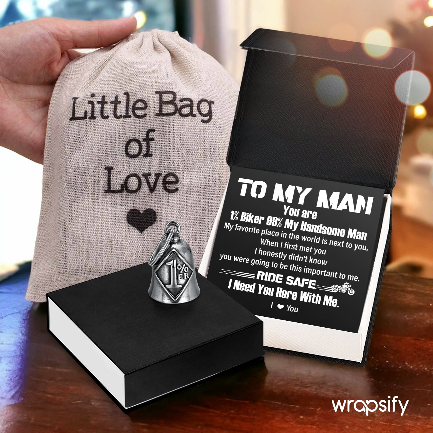 1%ER Bell - Biker - To My Man - Ride Safe I Need You Here With Me - Gnma26002