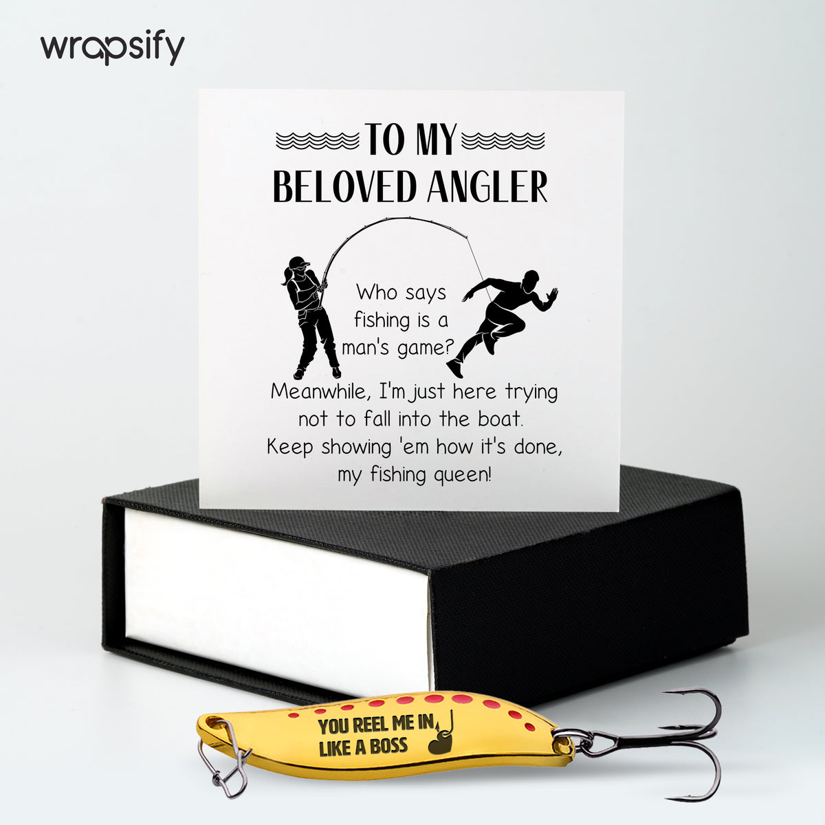 Fishing Lures - Fishing - To My Beloved Angler - You Bait With Grace - Gfaa13011