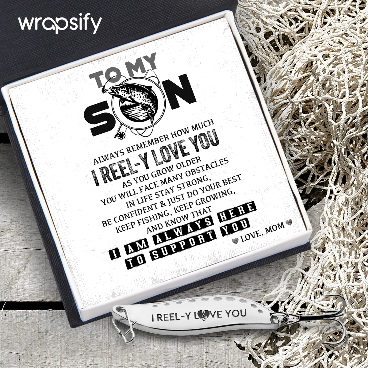 Fishing Lures - Fishing - To My Son - I Am Always Here To Support You - Gfaa16006