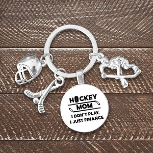 Hockey Mom Keychain - Gawh19001