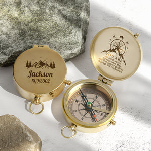 Personalized Compass Gift - For The One You’d Choose Again In Every Lifetime - Gpb26054