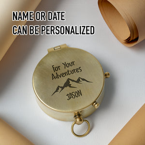 Personalized Engraved Compass - Family - For Couple - You Are Loved When You Are Ready Find Your Way Back - Gpb26241