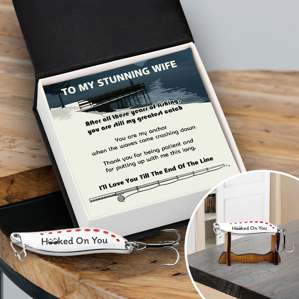 Make Wife's Everyday Epic! Personalized Fishing Lures for Devoted Anglers - Gfaa15001