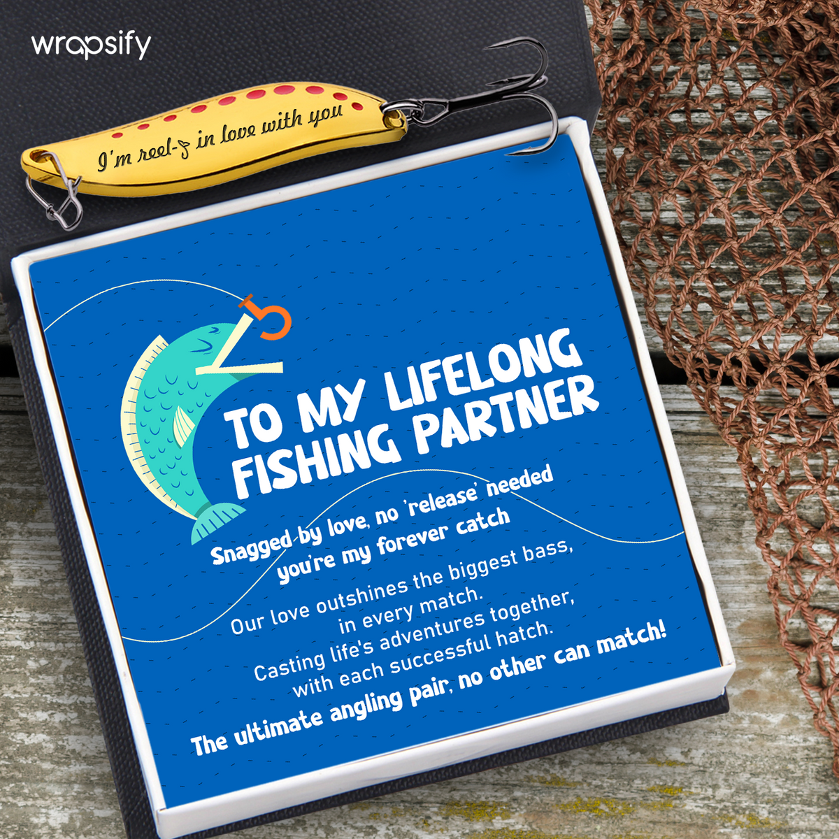 Fishing Lures - Fishing - To My Man - The Ultimate Angling Pair - Gfaa26011