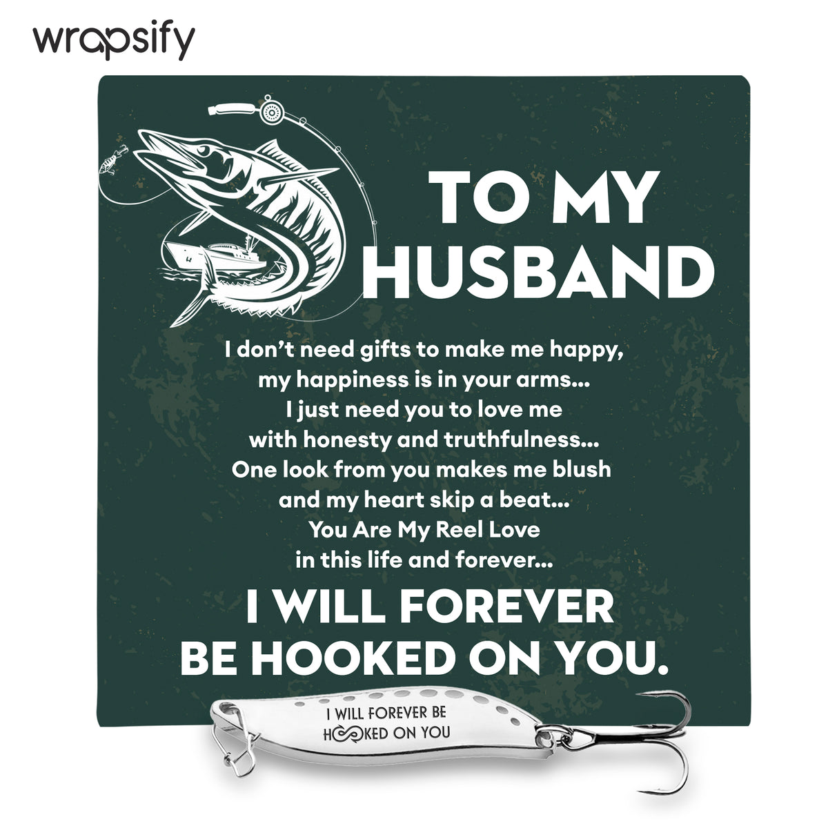 Fishing Lures - Fishing - To My Husband - You Are My Reel Love - Gfaa14006