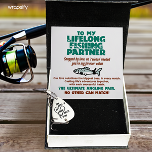Engraved Fishing Hook - Fishing - To My Man - You're My Forever Catch  - Gfa26025