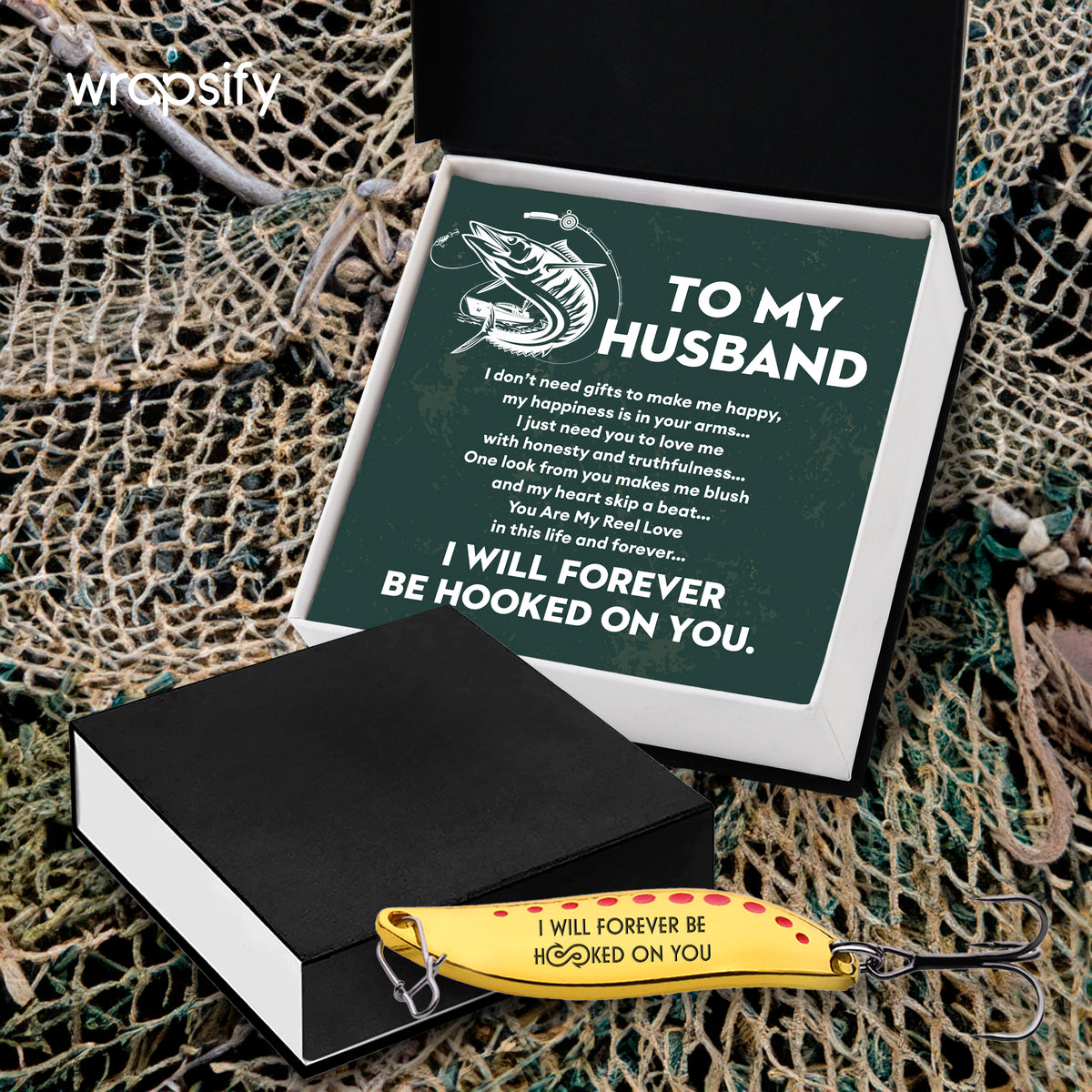 Fishing Lures - Fishing - To My Husband - You Are My Reel Love - Gfaa14006