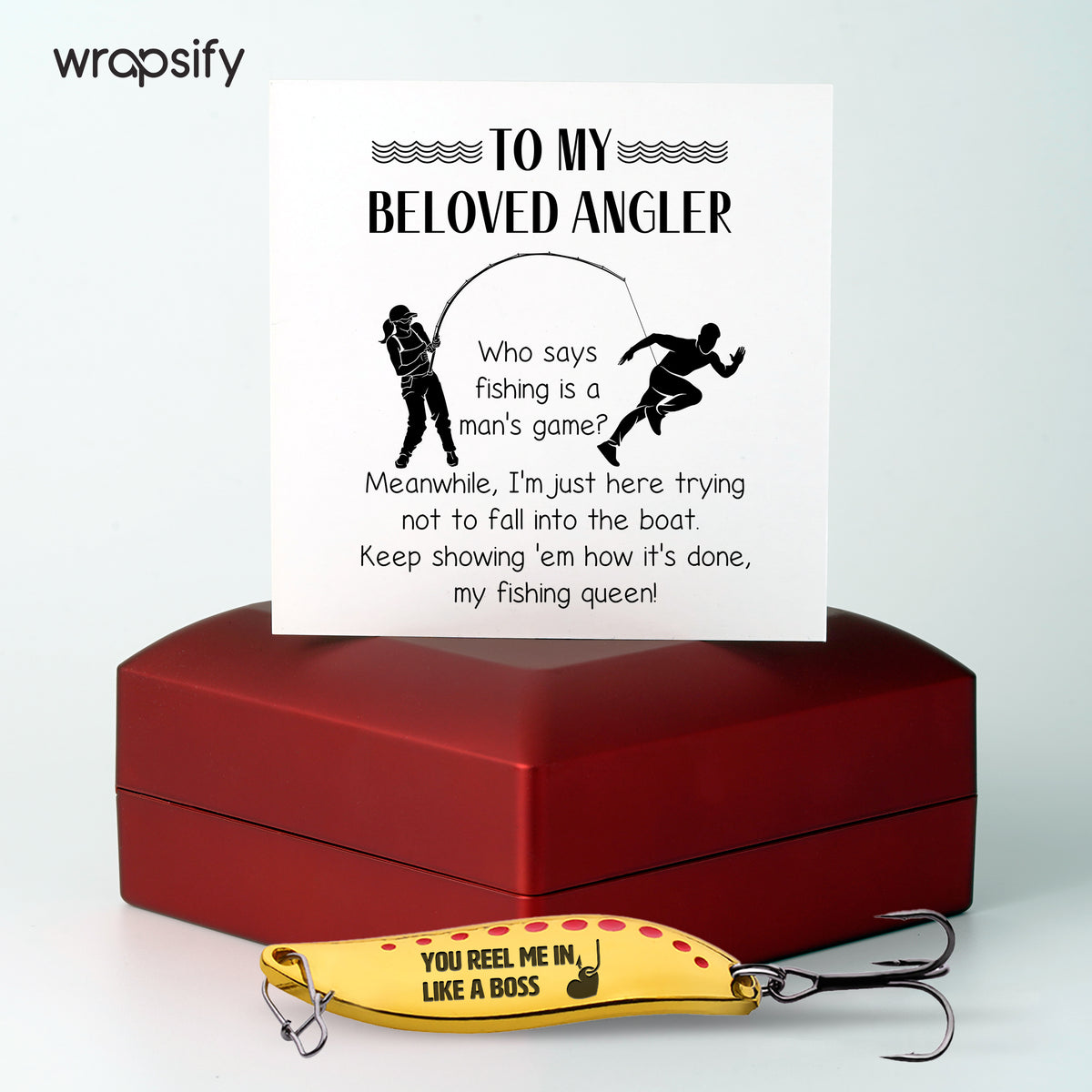 Fishing Lures - Fishing - To My Beloved Angler - You Bait With Grace - Gfaa13011