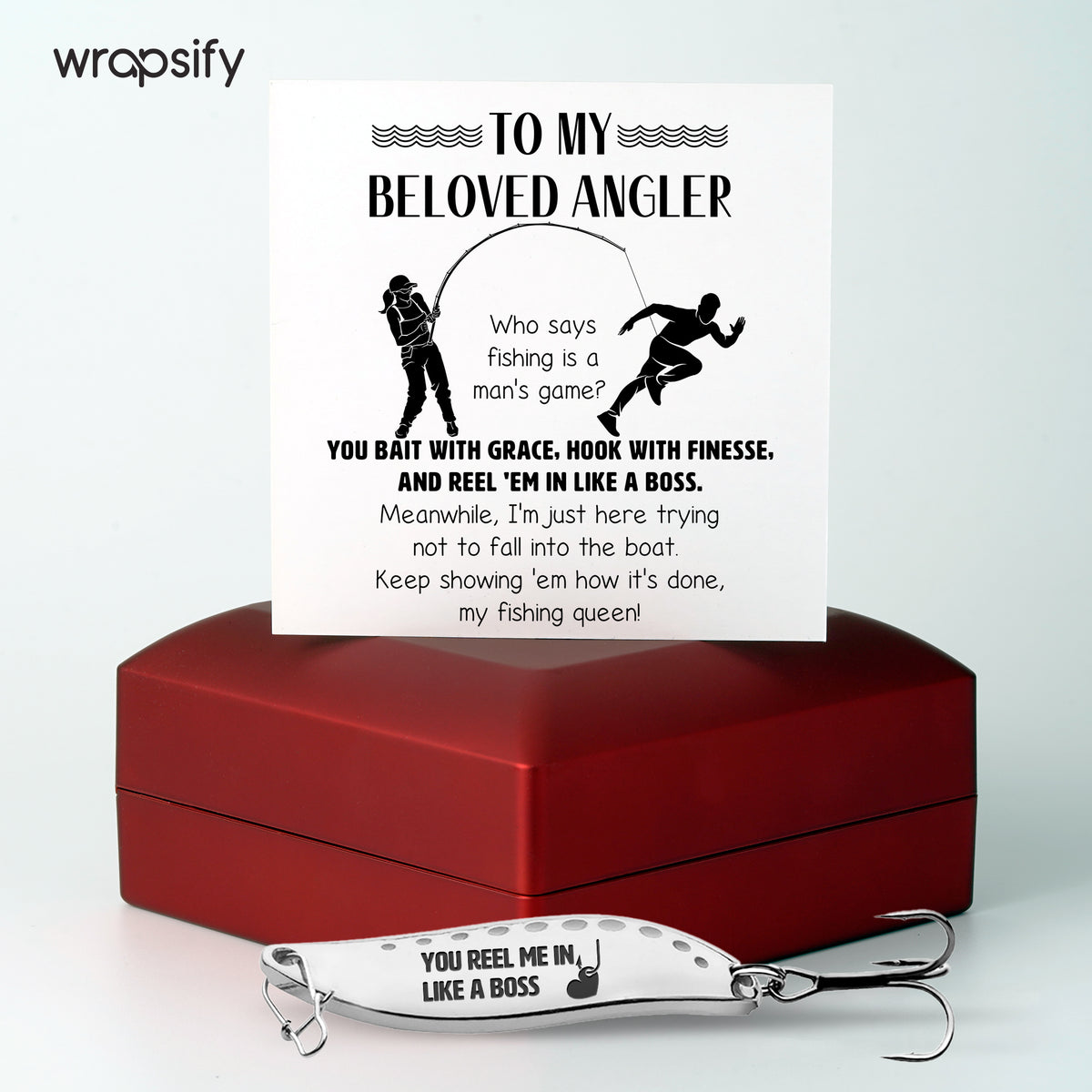 Fishing Lures - Fishing - To My Beloved Angler - You Bait With Grace - Gfaa13011