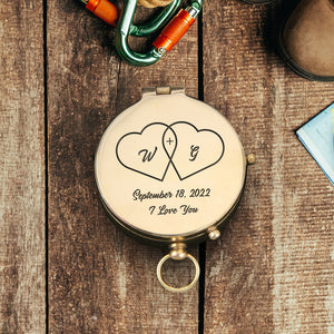 Personalized Engraved Compass - Family - To My Boyfriend - You Are My True North - Gpb12019