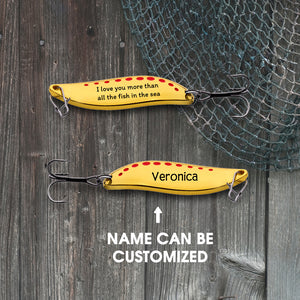 Personalized Fishing Lures - Fishing - To My Boyfriend - I Love You - Gfaa12001