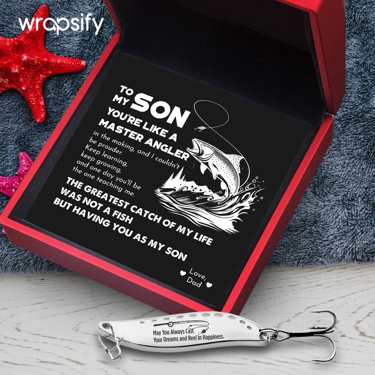 Fishing Lures - Fishing - To My Son - You're Like A Master Angler - Gfaa16010