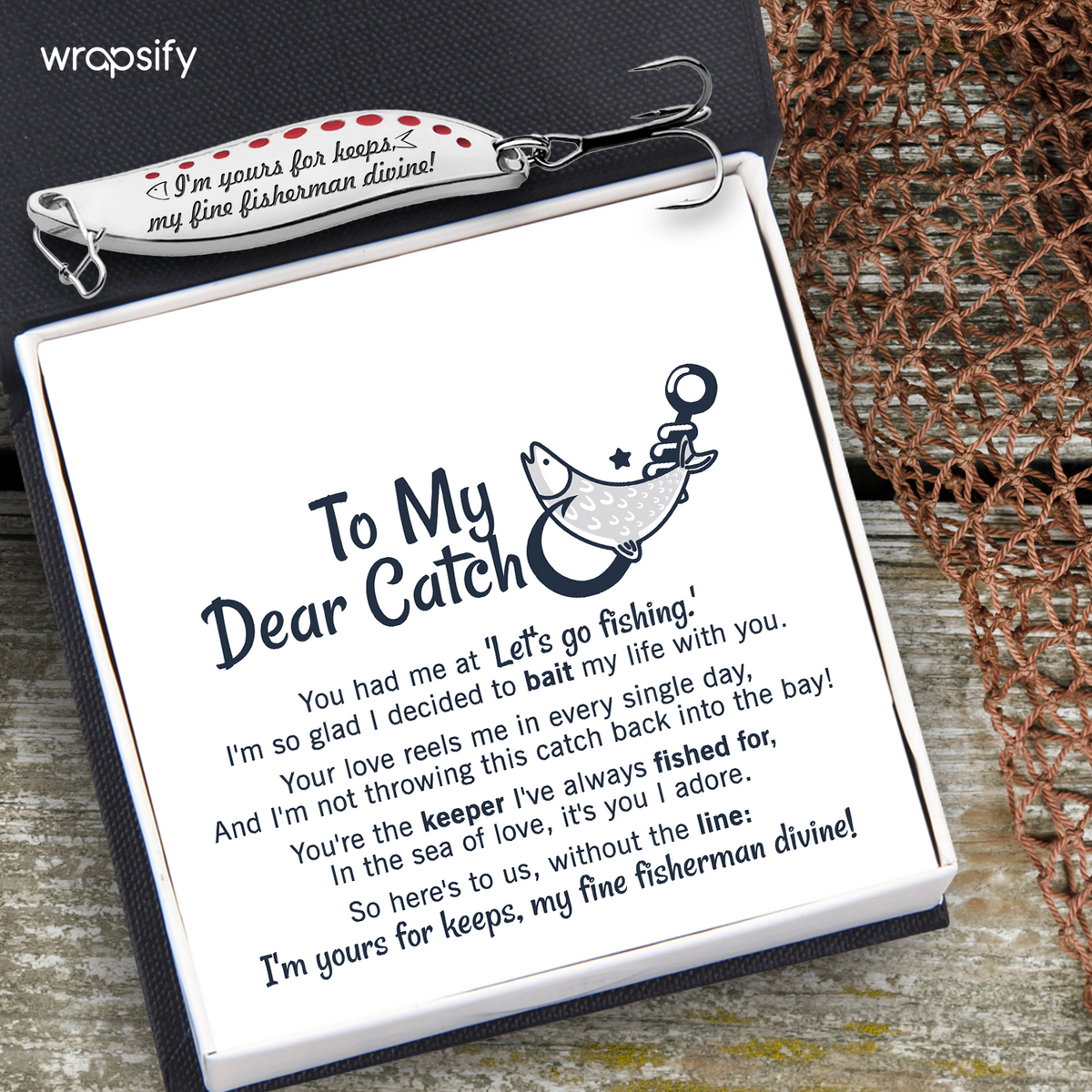 Fishing Lures - Fishing - To My Man - Let's Go Fishing - Gfaa26010