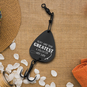 Personalized Fishing Hook - To My Man - The Greatest Catch Of My Life - Gfa26002