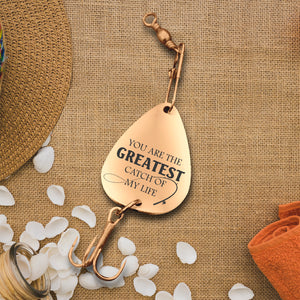 Personalized Fishing Hook - To My Man - The Greatest Catch Of My Life - Gfa26002