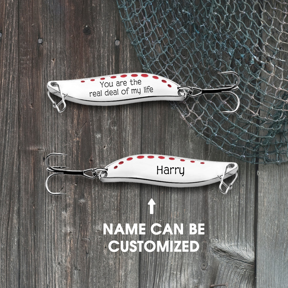 Personalized Spoon Fishing Lure - Fishing - To My Son - You Are The Reel Deal Of My Life - Gfaa16018
