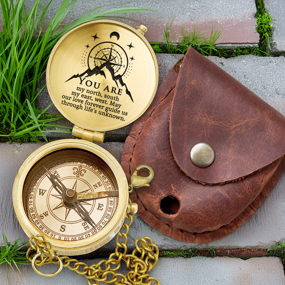 Combo Personalized Engraved Compass and Keychain - To My Loved One - Gpc26001