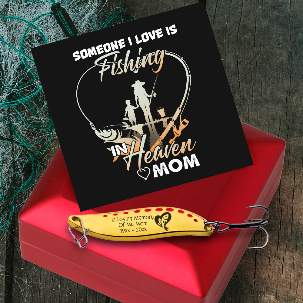Personalized Fishing Spoon Lure - Fishing - To My Mom - Someone I