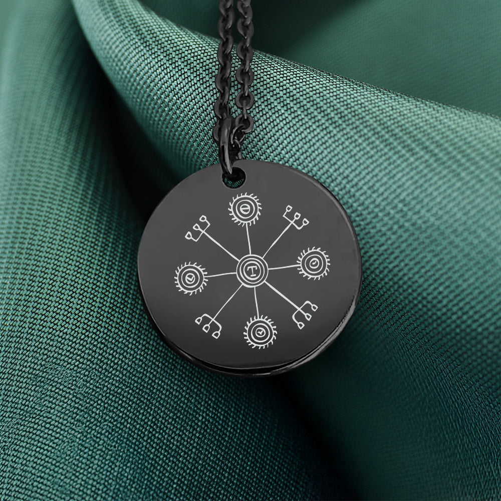 Lucky Fishing Symbol Necklace - Gawn00000