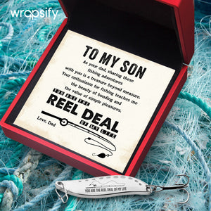 Fishing Lures - Fishing - To My Son - You Are The Reel Deal Of My Life - Gfaa16009