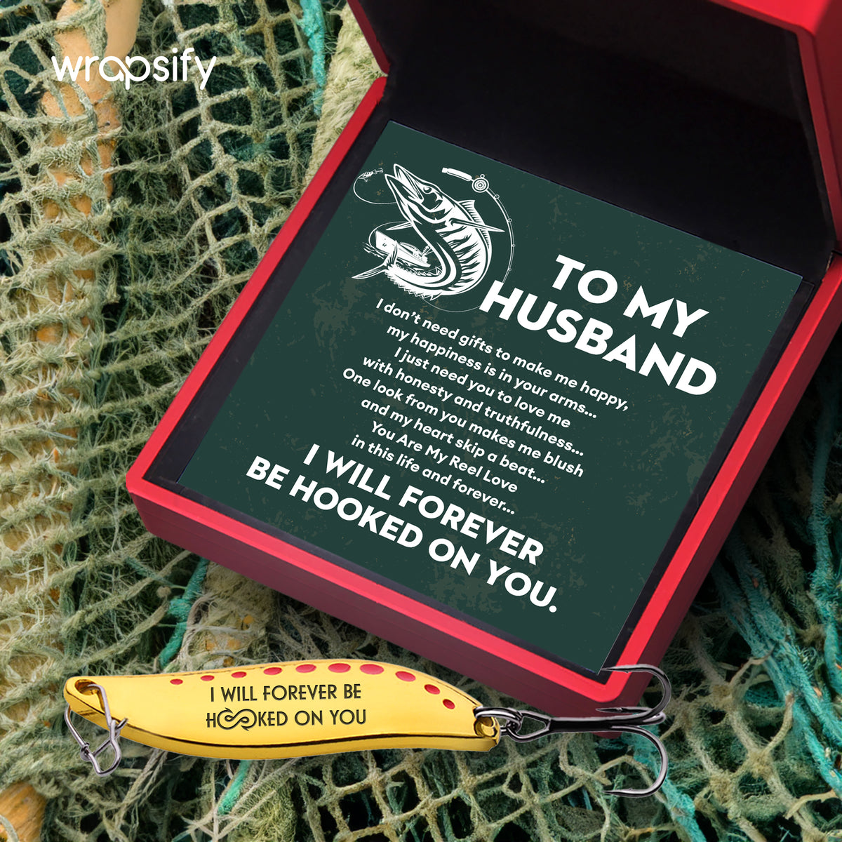 Fishing Lures - Fishing - To My Husband - You Are My Reel Love - Gfaa14006