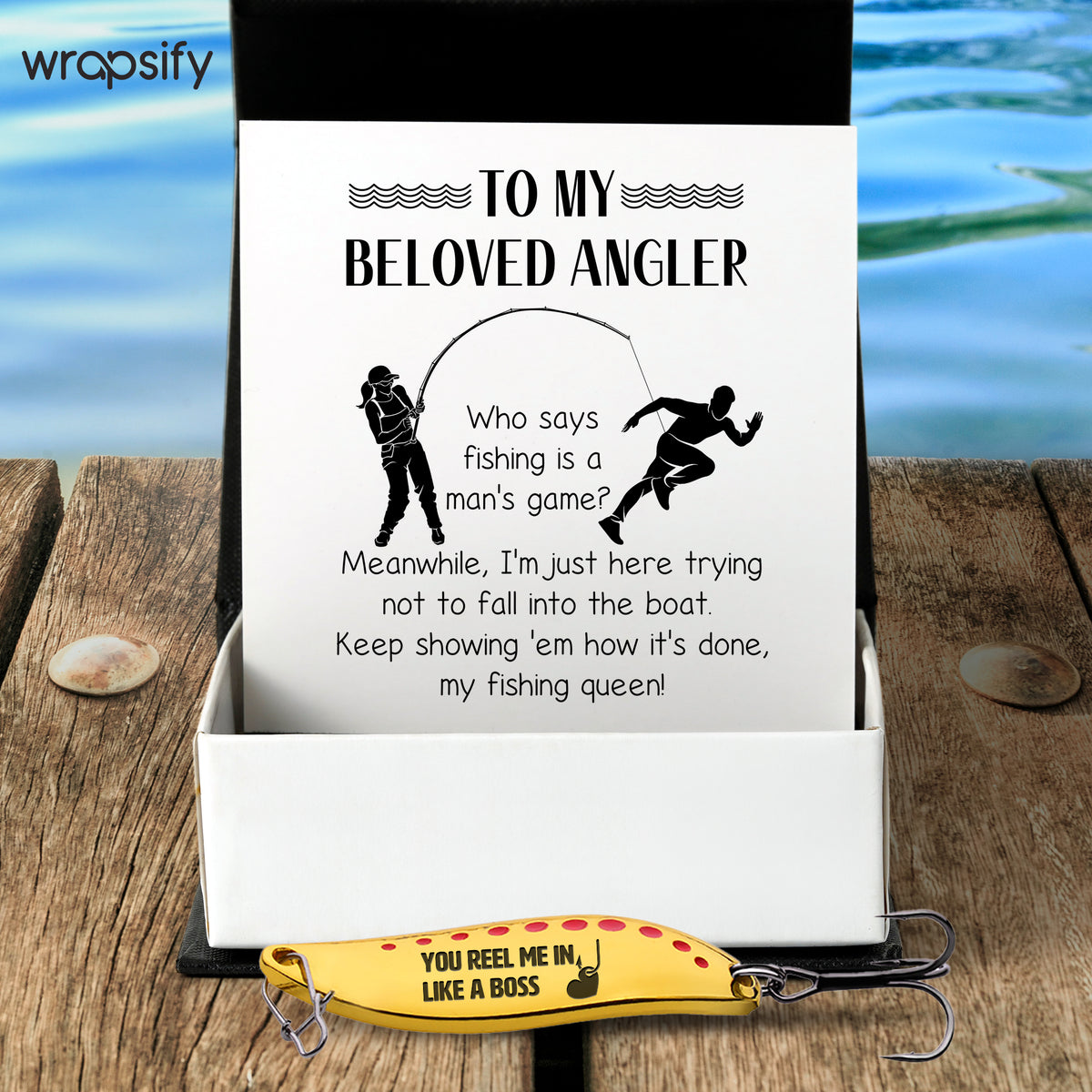 Fishing Lures - Fishing - To My Beloved Angler - You Bait With Grace - Gfaa13011