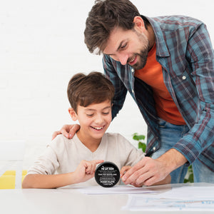 Celebrate Your Special Bond - An Exclusive Custom Hockey Puck for Son - Gai16018