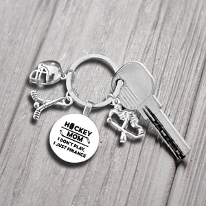 Hockey Mom Keychain - Gawh19001