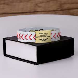 Personalized Baseball Bracelet - Baseball - To My Son - From Dad - How Much I Love You - Gbzj16010