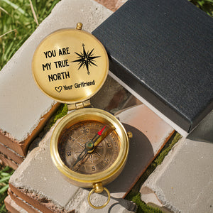 Personalized Engraved Compass - Family - To My Boyfriend - You Are My True North - Gpb12019