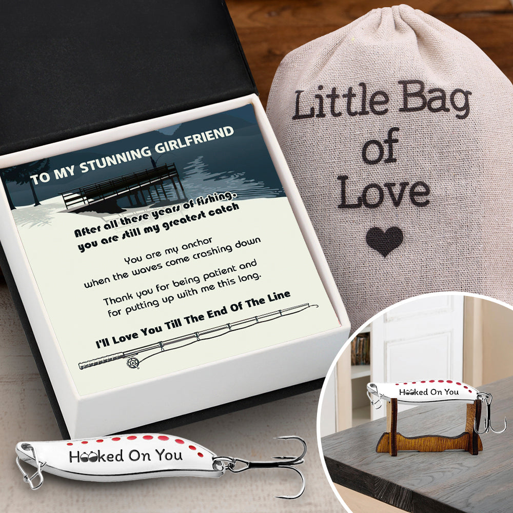 Make Girlfriend's Everyday Epic! Personalized Fishing Lures for Devoted Anglers - Gfaa13009