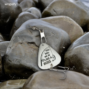 Engraved Fishing Hook - Fishing - To My Beloved Angler - You Bait With Grace - Gfa13014