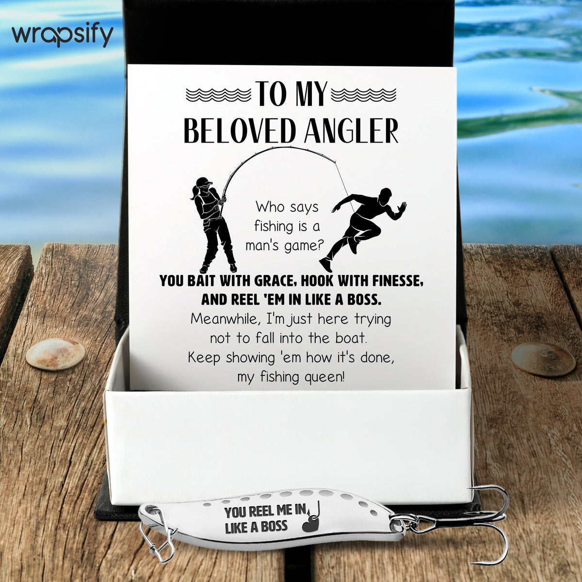 Fishing Lures - Fishing - To My Beloved Angler - You Bait With Grace - Gfaa13011