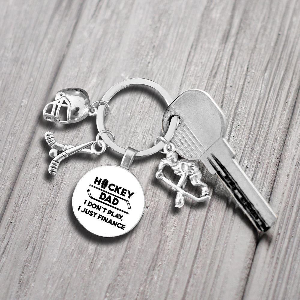 Hockey Dad Keychain - Gawh18001