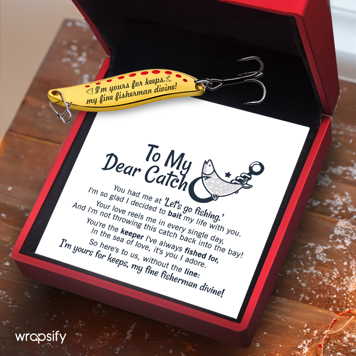 Fishing Lures - Fishing - To My Man - Let's Go Fishing - Gfaa26010