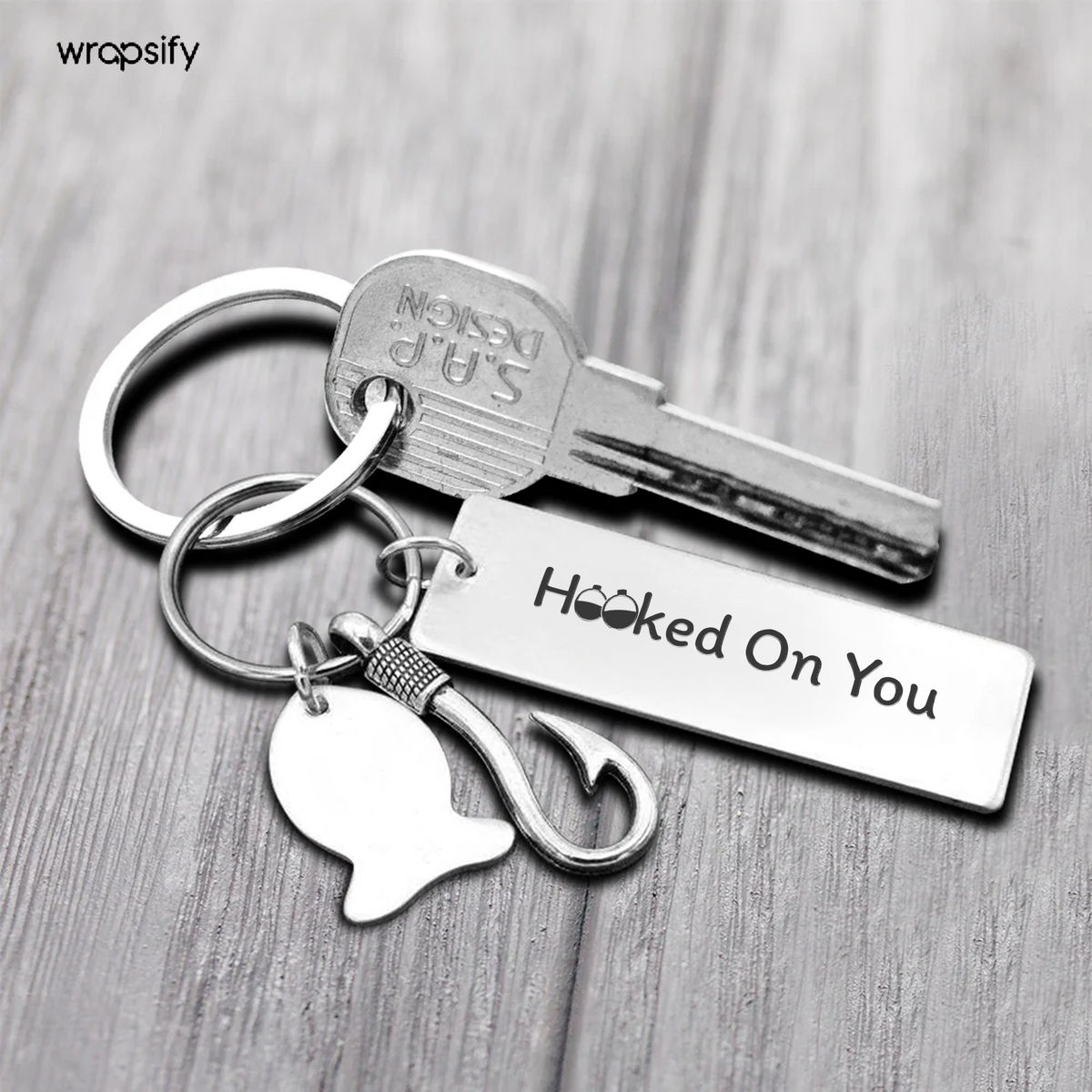 Fishing Hook Keychain - Fishing - To My Wife - After All These Years Of Fishing - Gku15011