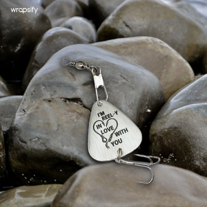 Engraved Fishing Hook - Fishing - To My Man - You're My Forever Catch  - Gfa26025