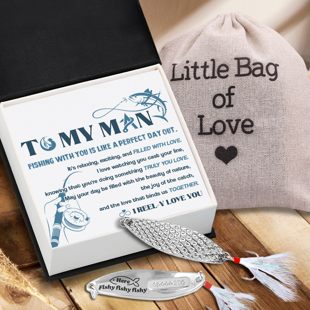 Pineapple Fishing Lure - Fishing - To My Man - Fishing With You Is Like A Perfect Day Out - Gfad26002