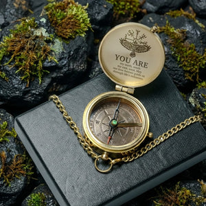 Personalized Engraved Compass - Viking - To My Man - I Love You The Most - Gpb26275