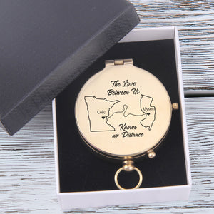 Personalized Engraved Compass - Family - For Couple - Adventure Awaits - Gpb26233