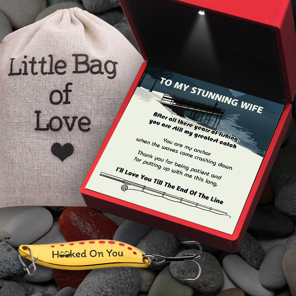 Make Wife's Everyday Epic! Personalized Fishing Lures for Devoted Anglers - Gfaa15001